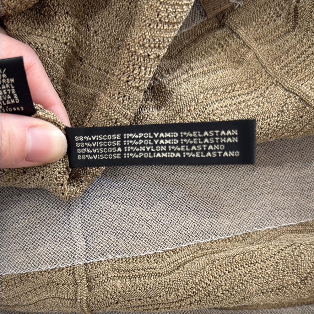 Ralph Lauren Black Label Tan Sleeveless Knit Dress in size S - Picture 12 of 12